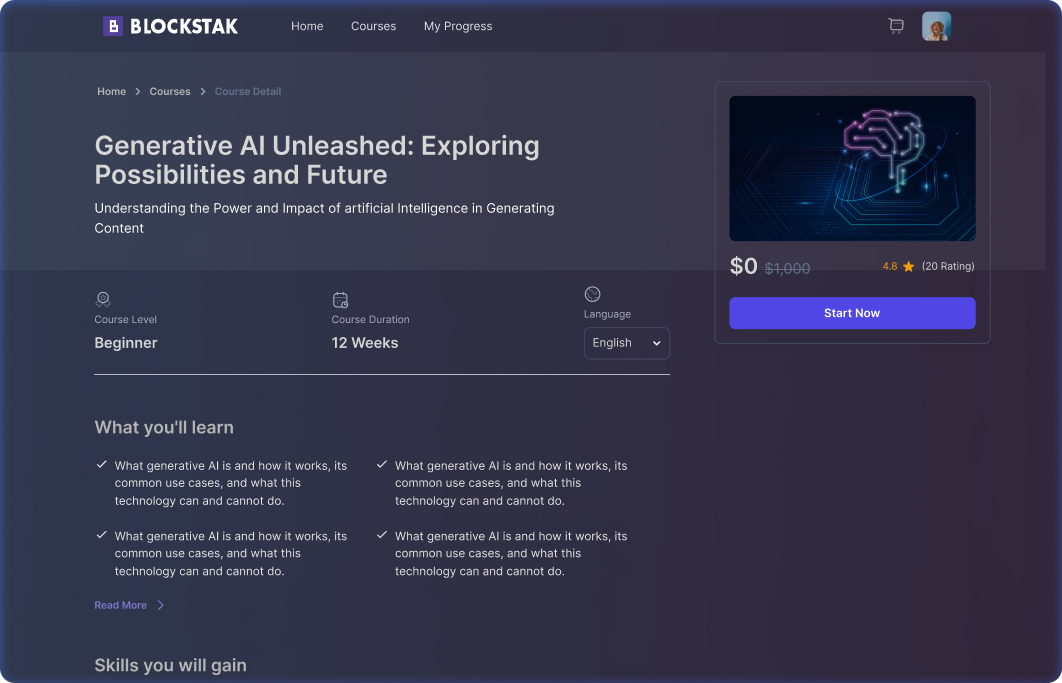BLOCKSTAK product preview